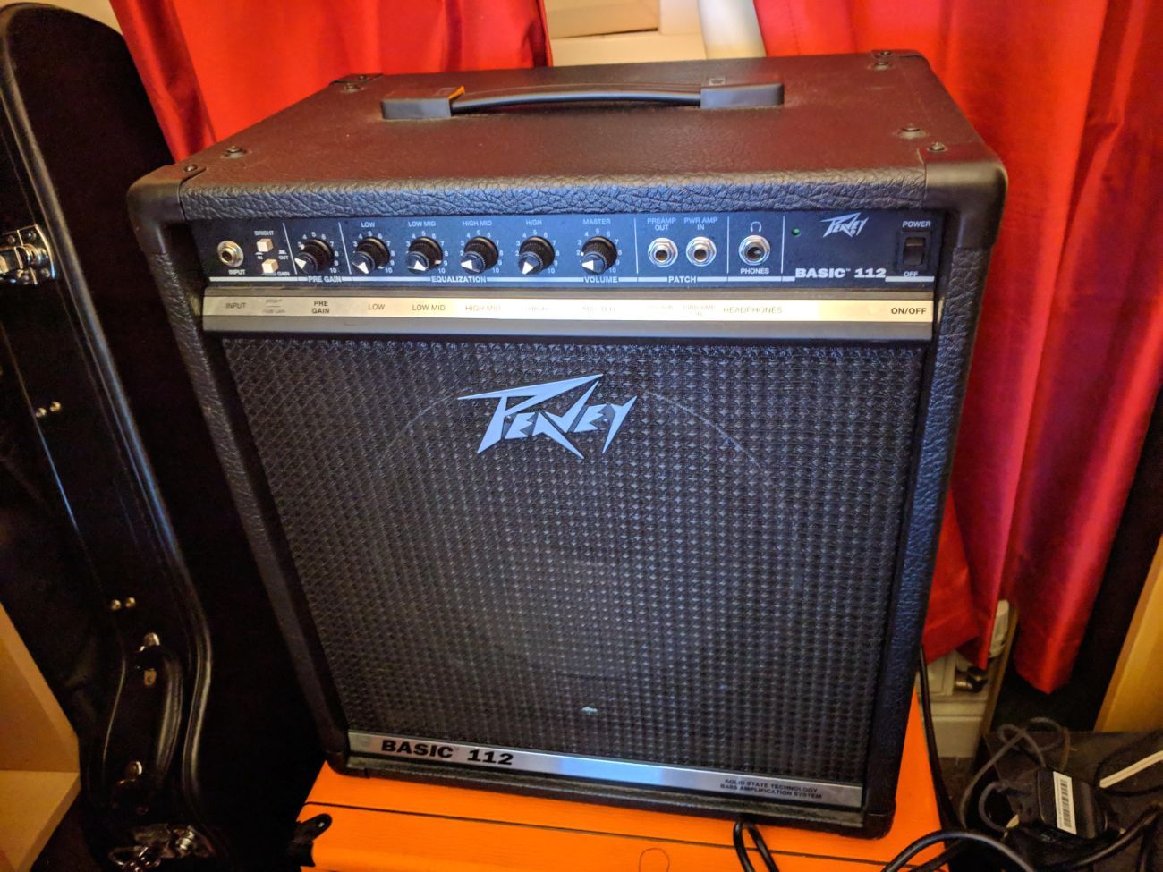 Peavey basic 112 bass guitar amp amplifier combo