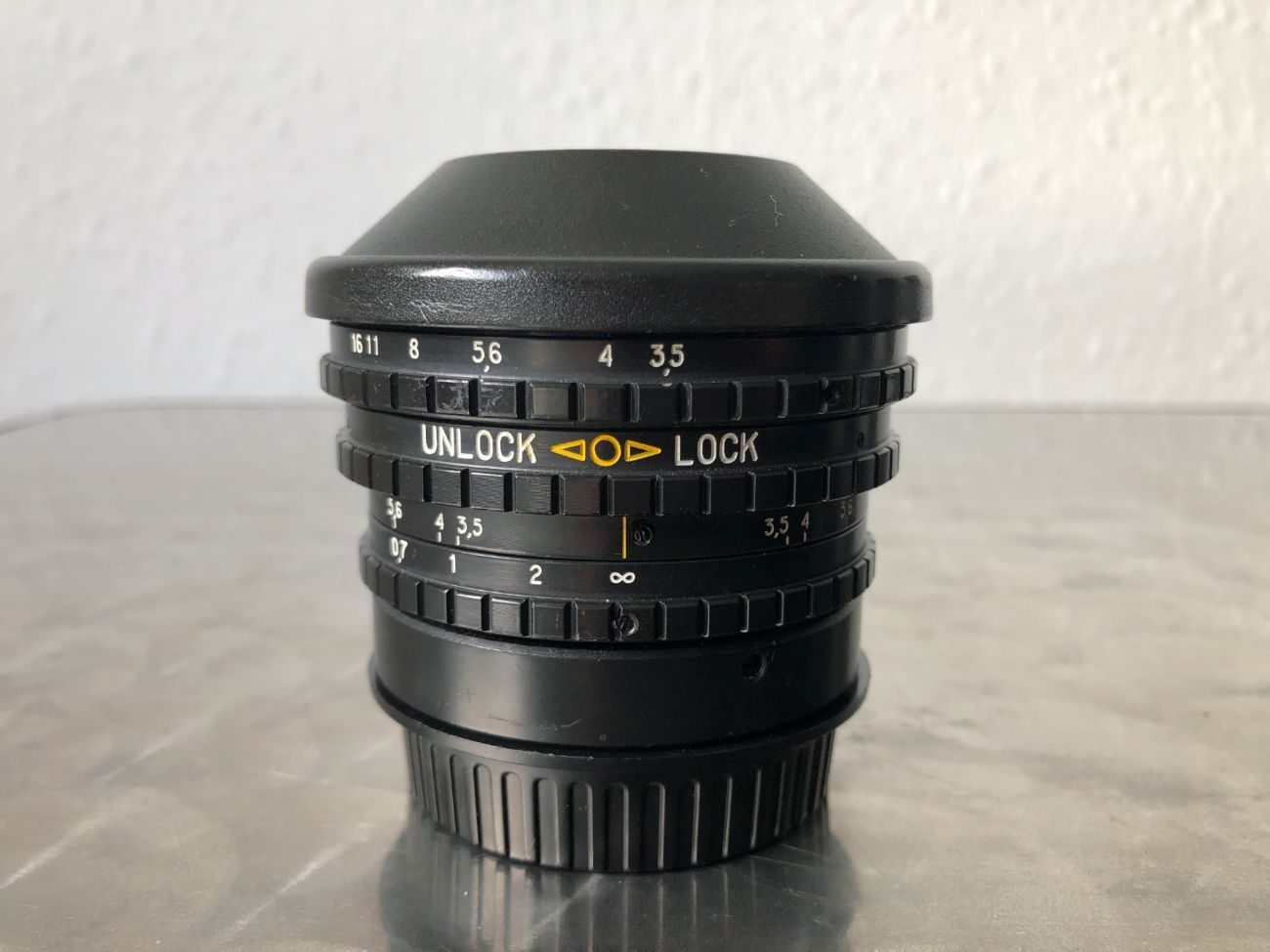 Peleng 8mm f/3.5 circular fisheye lens