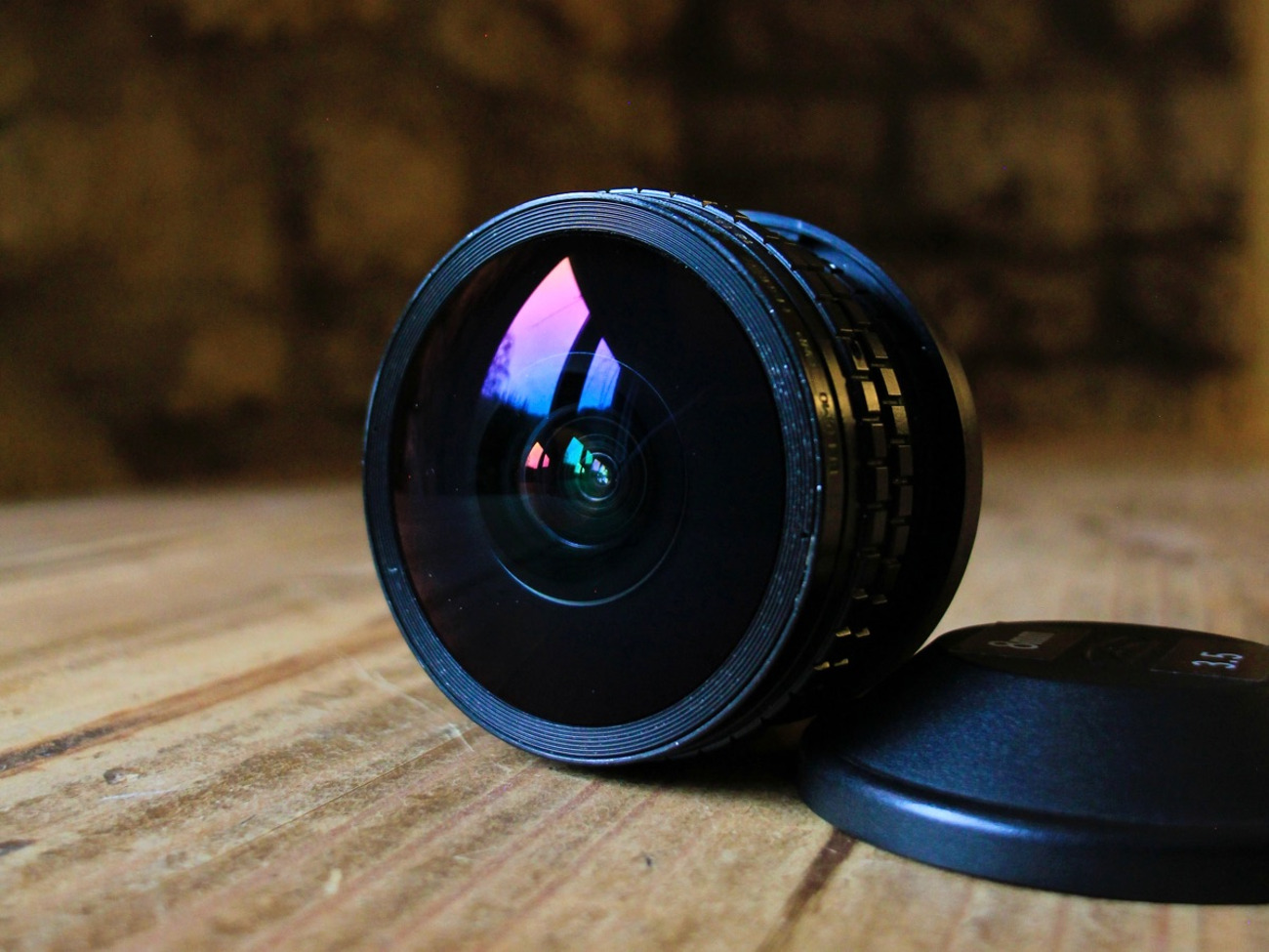 Peleng 8mm fisheye pl mount lens 