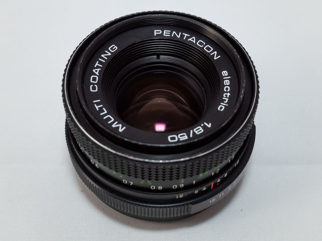 Pentacon electric 50mm f1.8 m42 lens + sony adapter