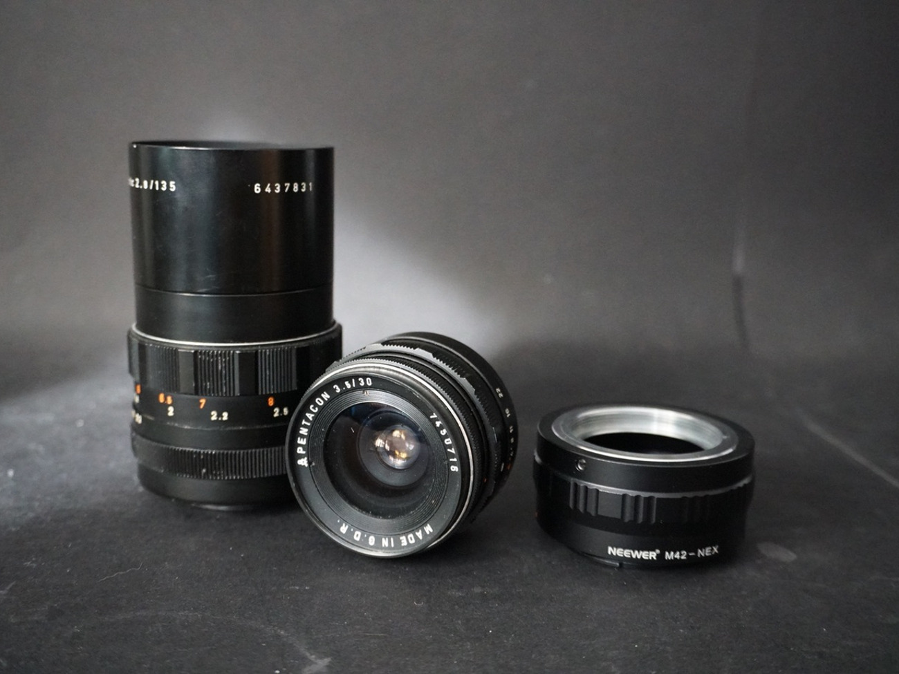 Pentacon vintage lense bundle