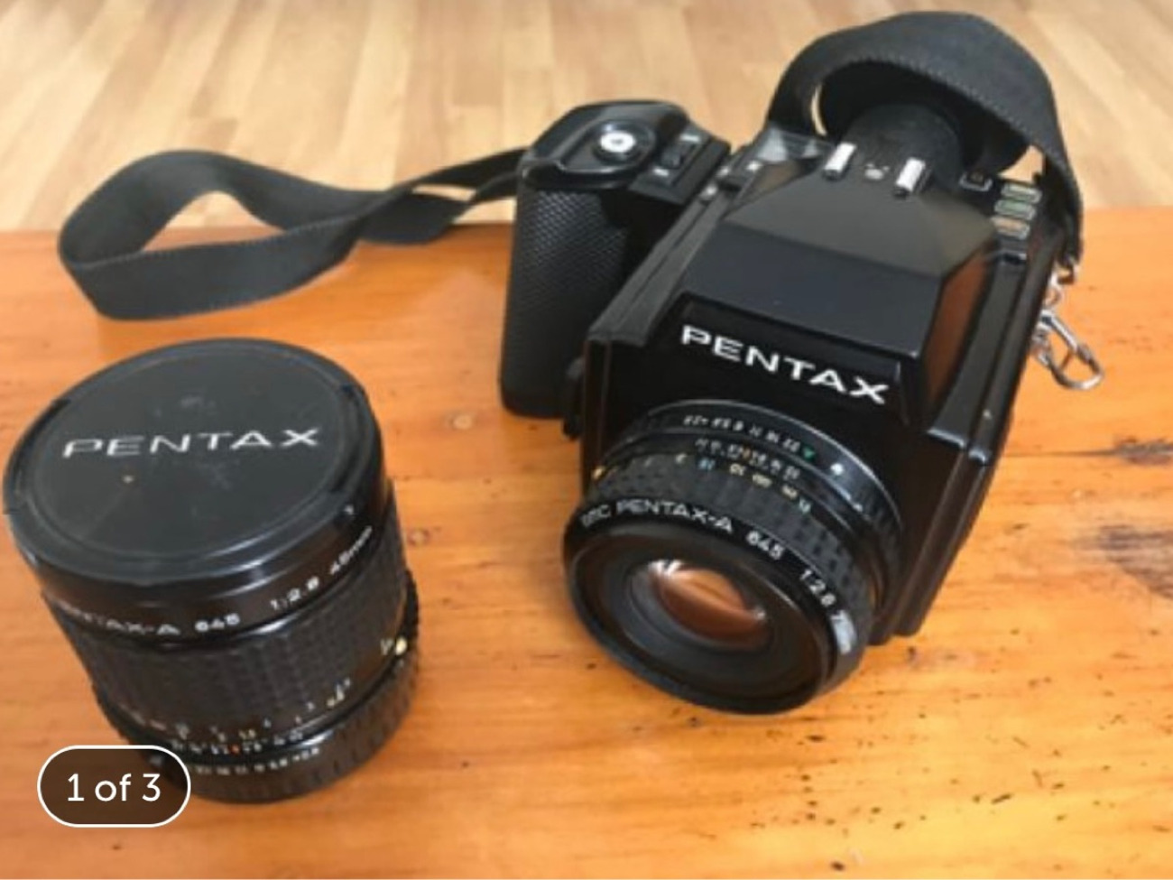 Pentax 645 kit w/ 45mm and 75mm lenses