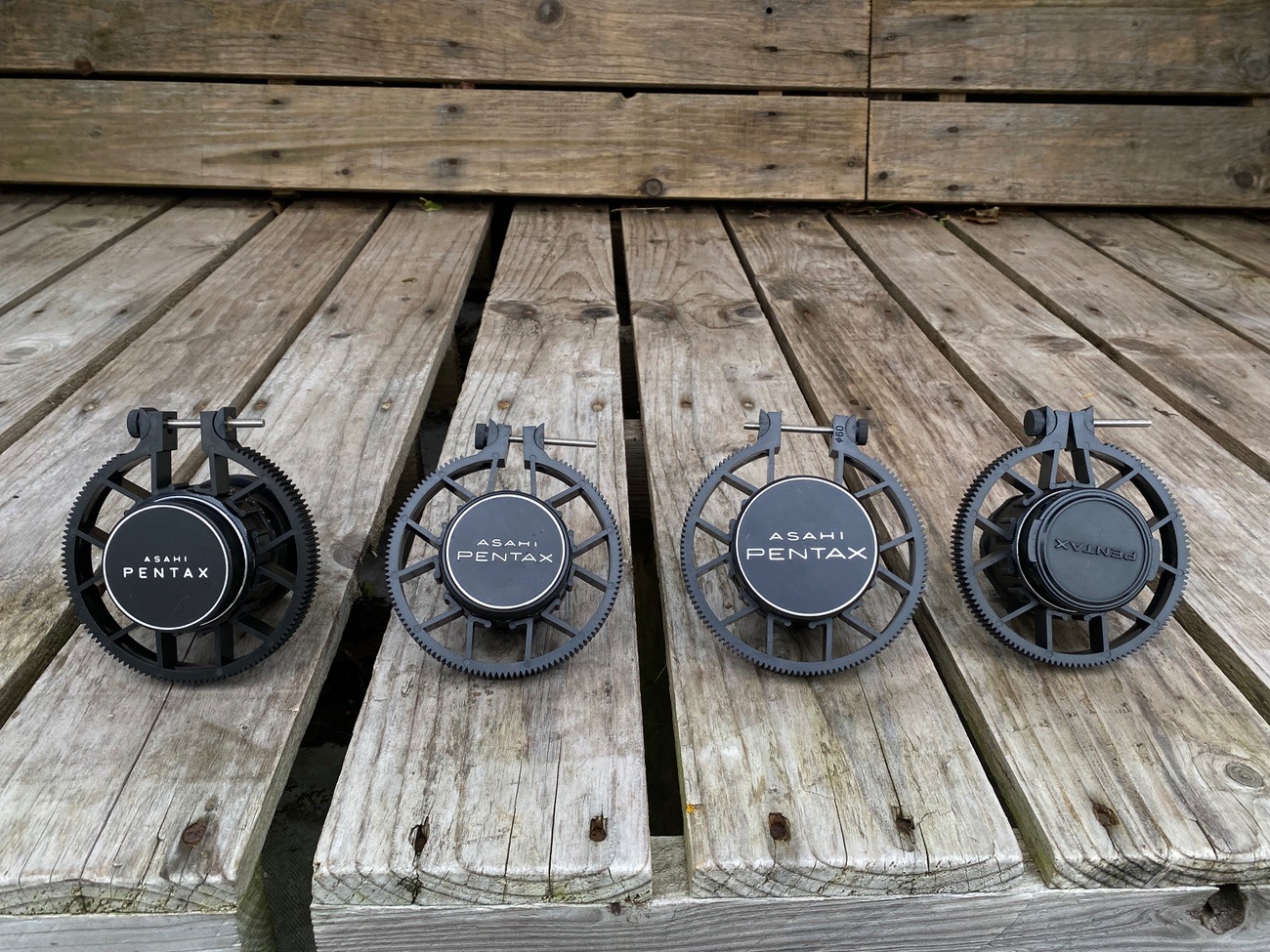 Pentax asahi takumar smc vintage lens set