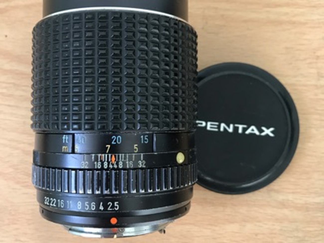 Pentax manual lens 135mm f2.5