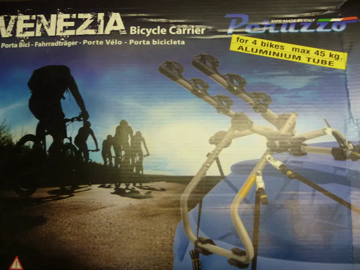 Peruzzo venezia 4 bike car rack bicycle carrier