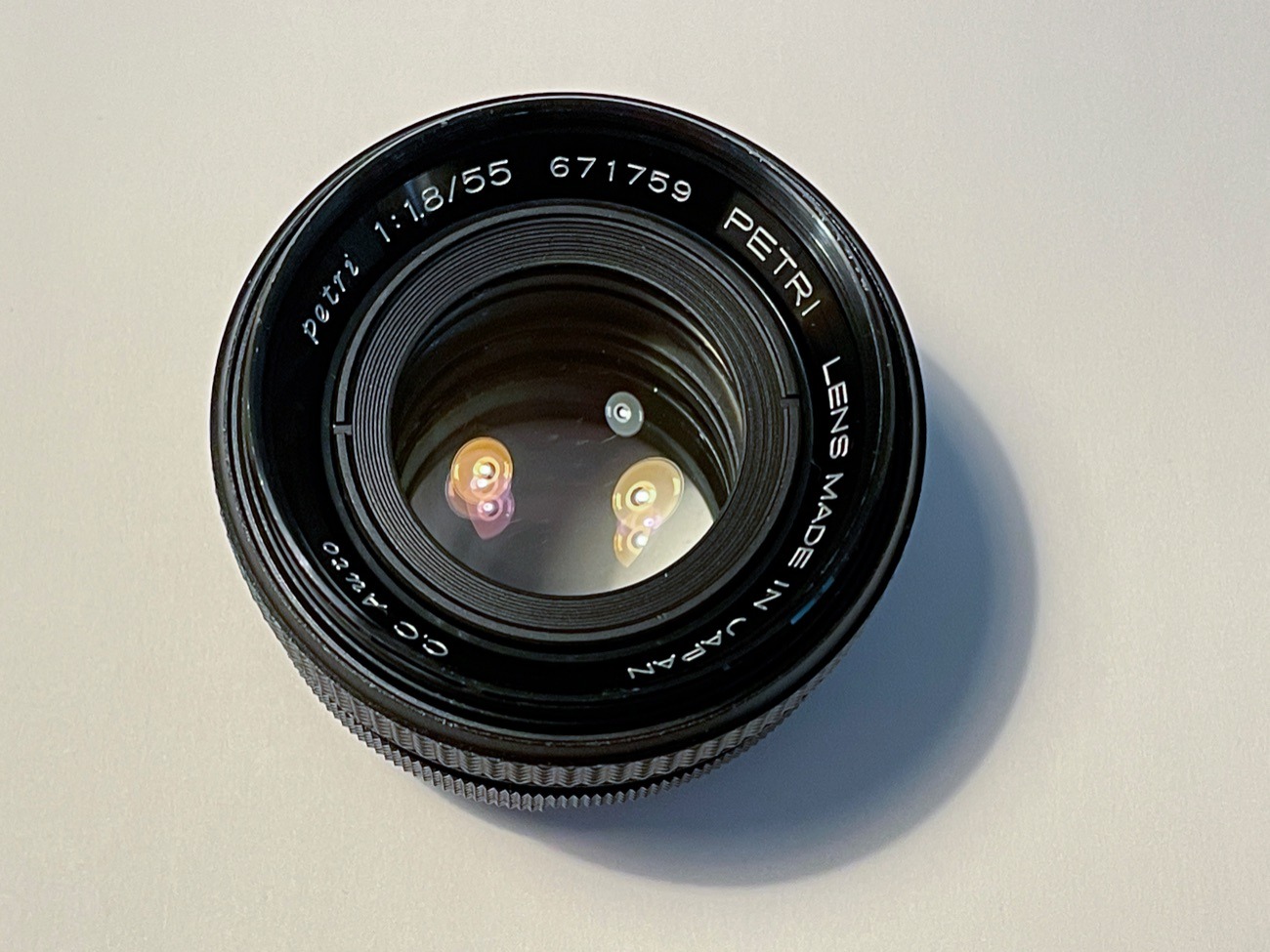 Petri cc auto 55mm f1.8 (fits fuji gfx & x seriese) (alt for gf and xf lenses) (m42 mount)