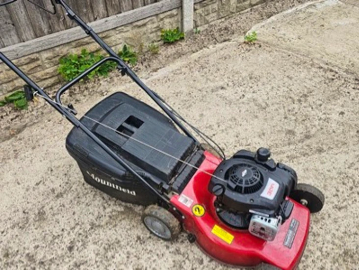 Petrol lawn mower