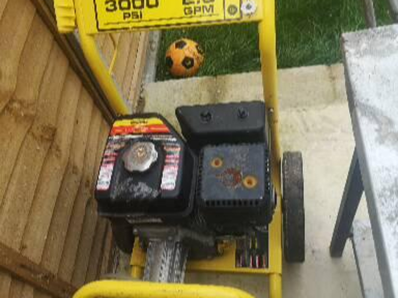 Petrol pressure washer high pressure 