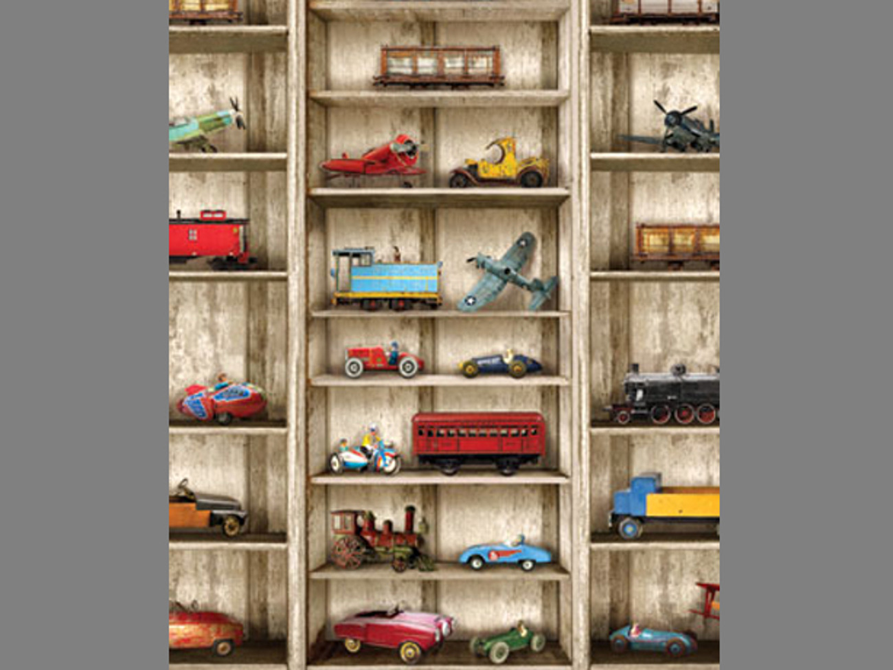 Photography backdrop toy shelf design