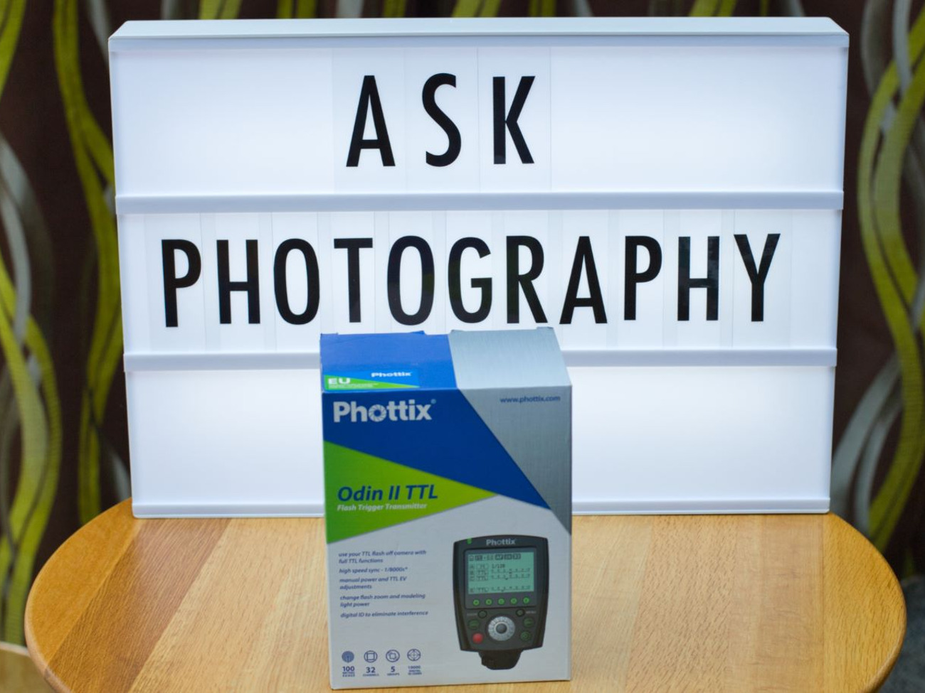 Phottix odin ii ttl transmitter  canon off camera flash hss