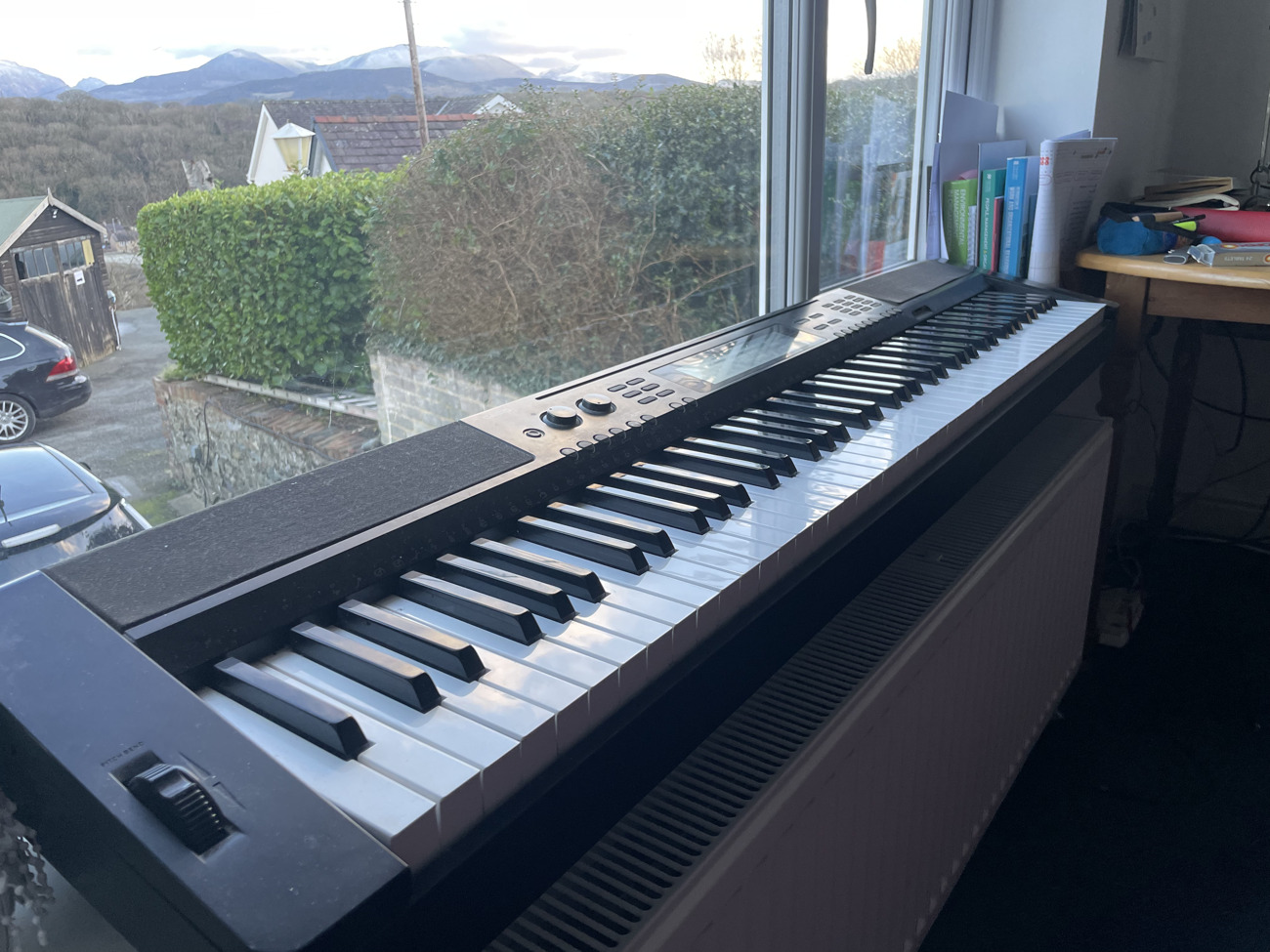 Piano keyboard - 88 weighted keys