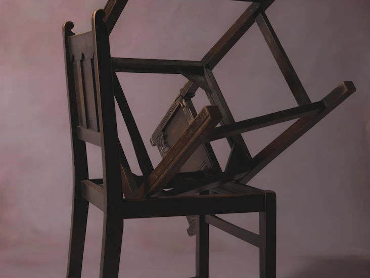 Pink painted photo backdrop/background