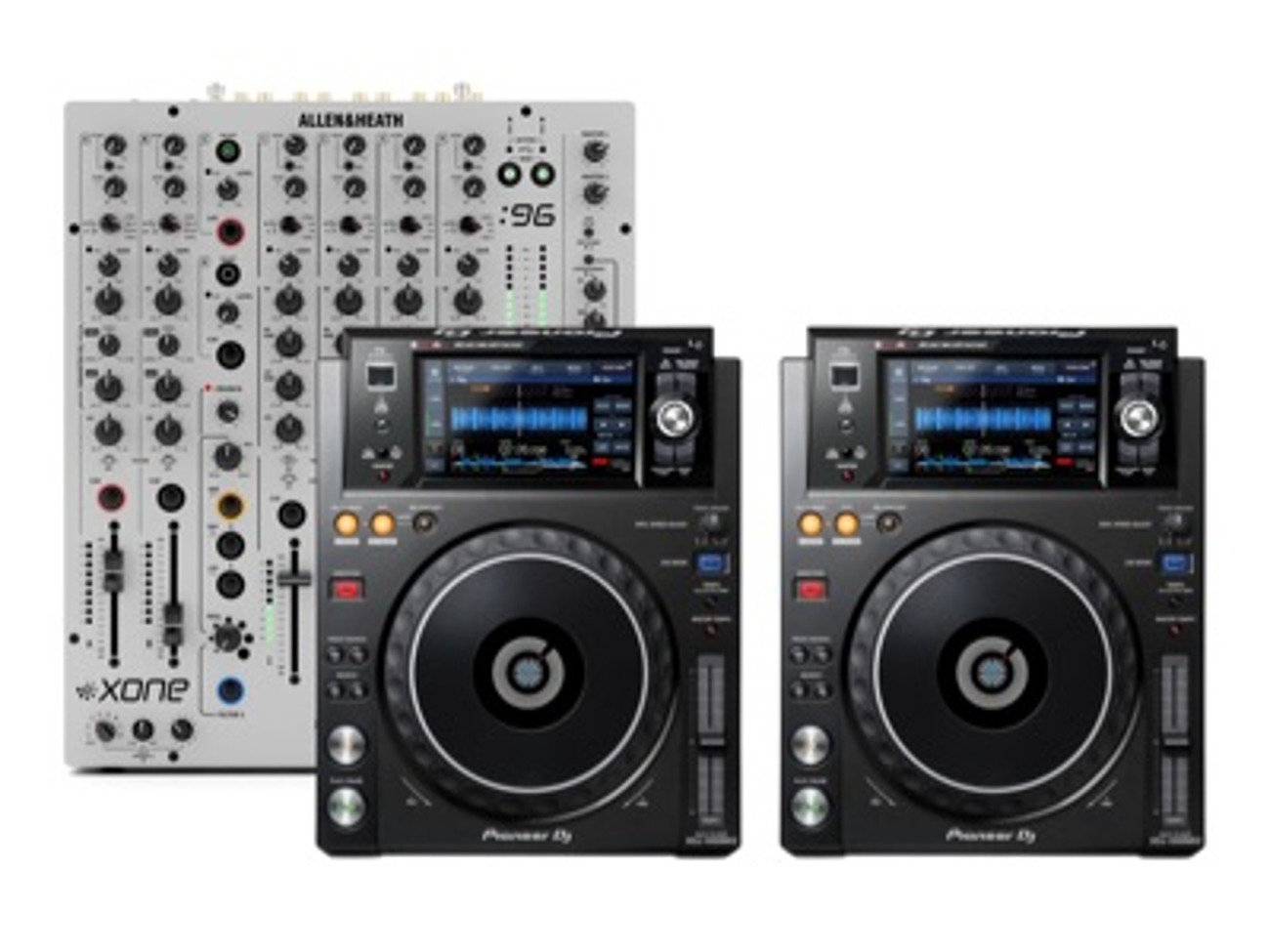 Pioneer xdj 1000 & allen & heath xone 96 (bundle)