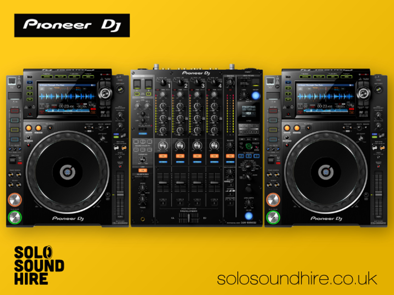 Pioneer cdj 2000 nxs2 (pair) & djm 900 nxs2