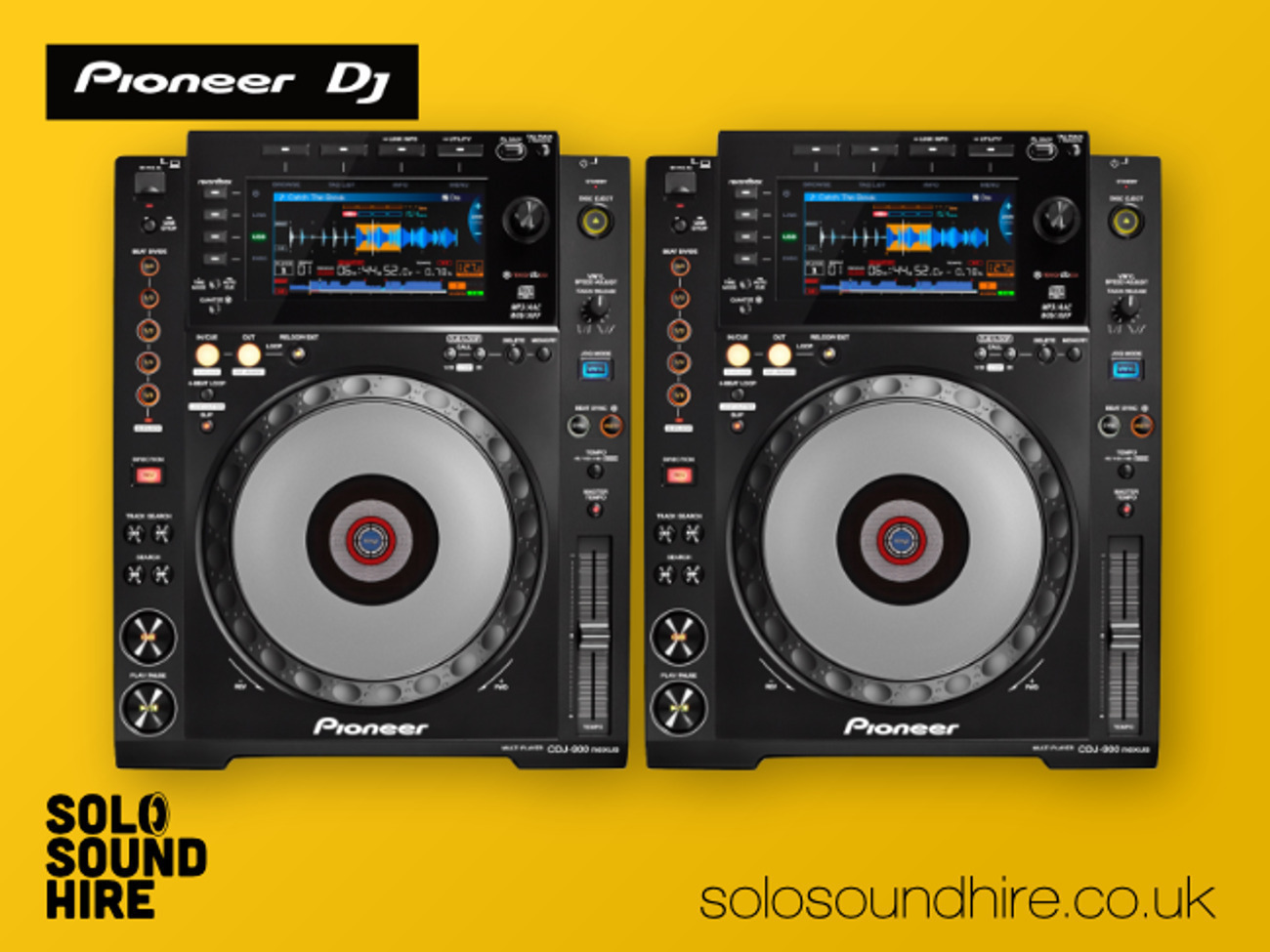 Pioneer cdj 900 nxs (pair)