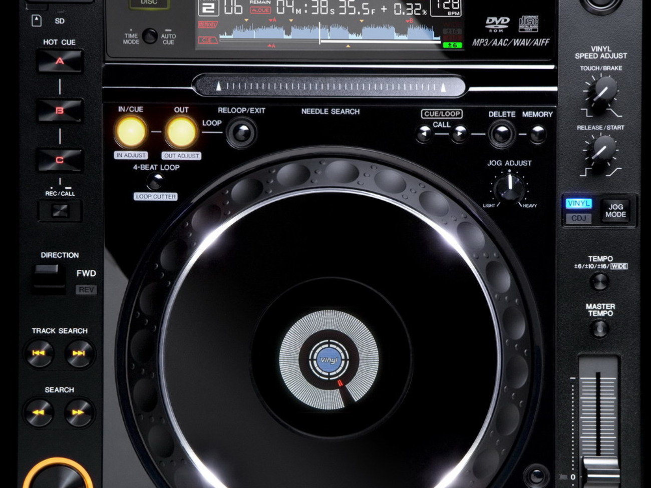 Pioneer cdj2000 turntable 