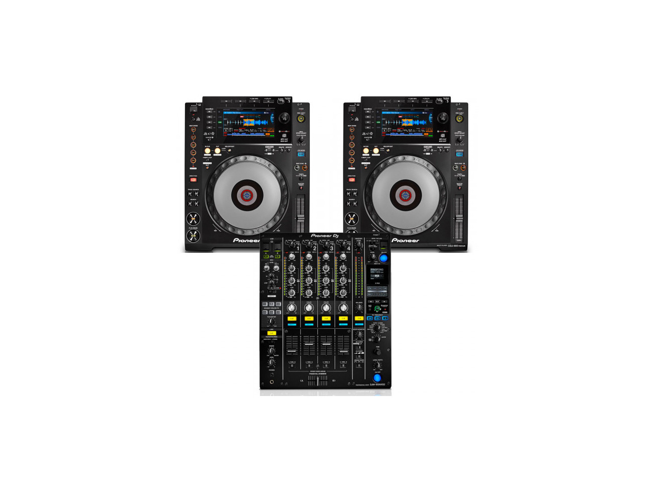 Pioneer cdj900 nexus and djm900 nxs2 bundle