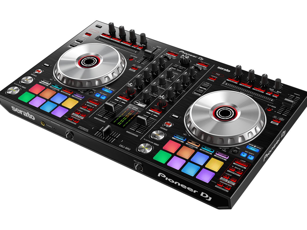 Pioneer ddj sr2 (serato compatible) with flight case