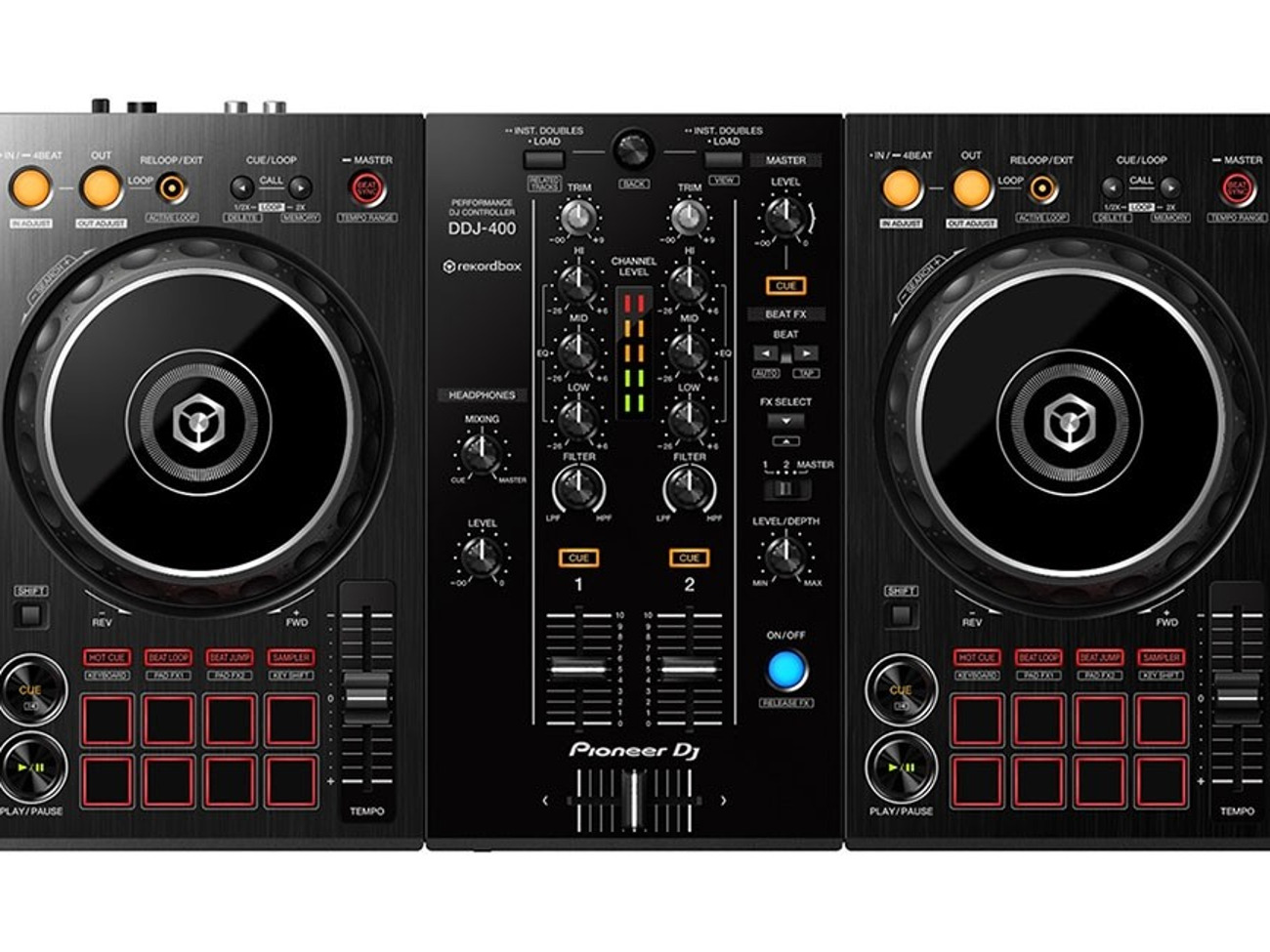 Pioneer ddj-400 dj controller for rekordbox