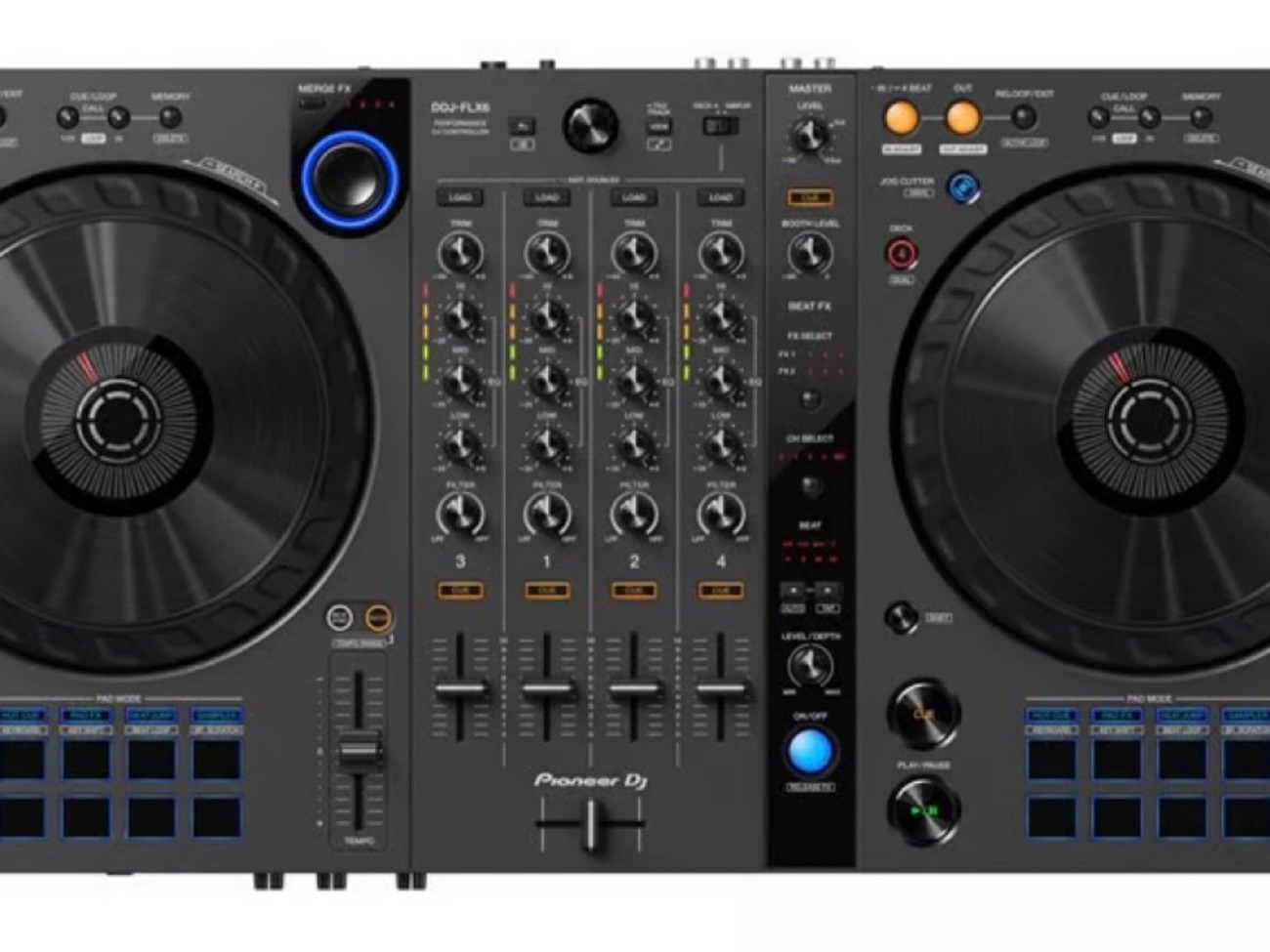 Pioneer ddj-flx6 40-channel dj controller
