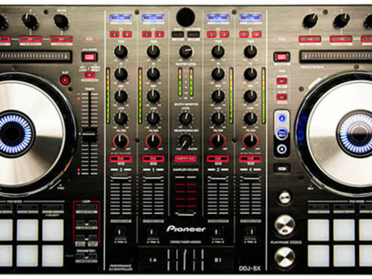 Pioneer ddj-sx + flight case
