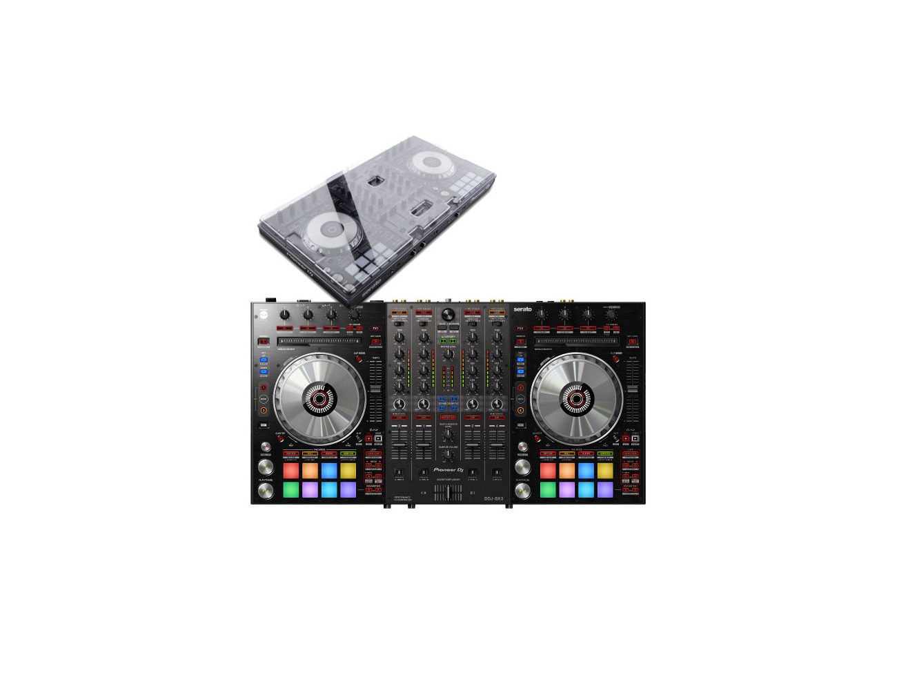 Pioneer ddj-sx + decksaver bundle