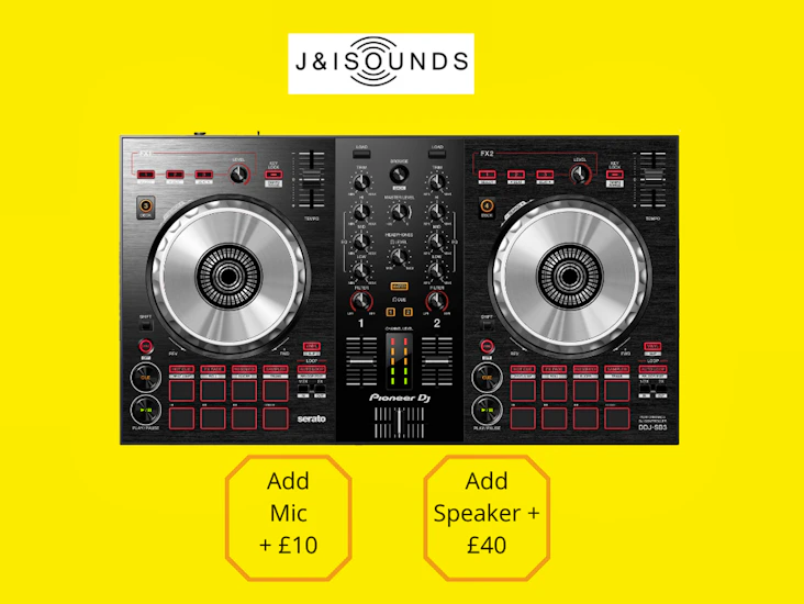 Pioneer dj ddj-sb3 dj controller + cables