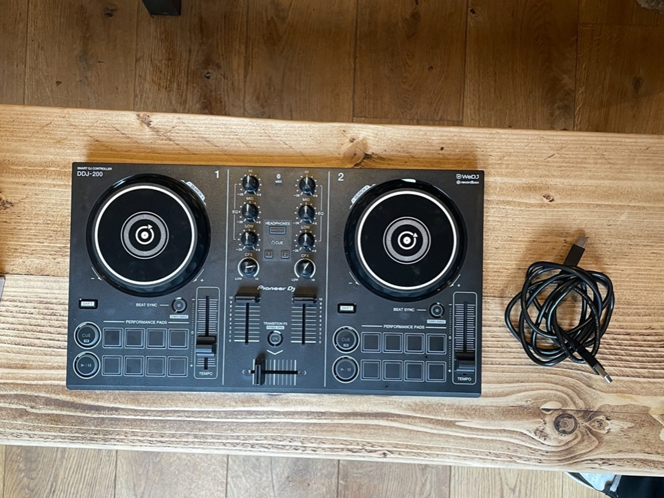 Pioneer dj decks smart dj controller ddj-200 