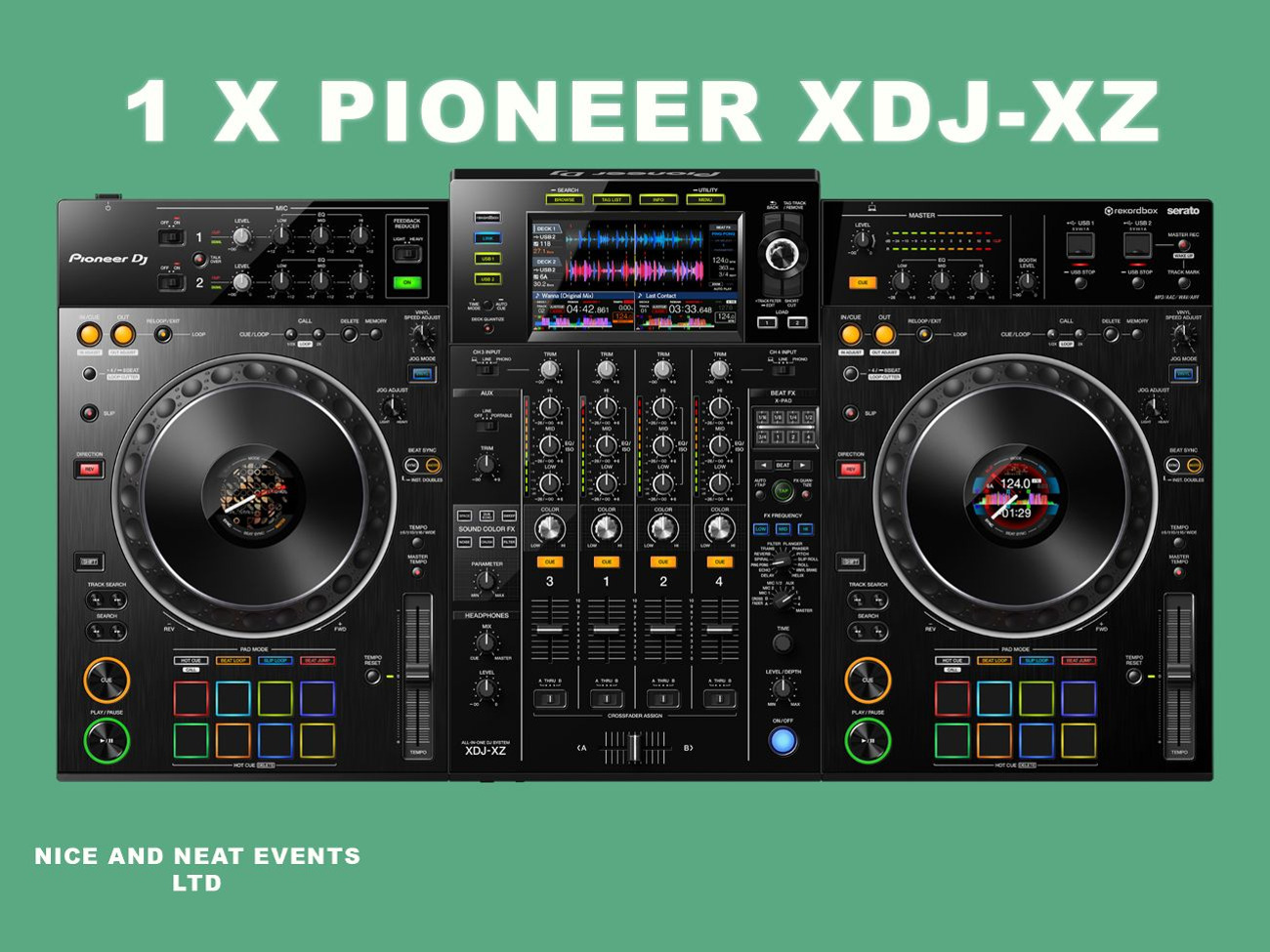Pioneer dj xdj-xz all in one dj system