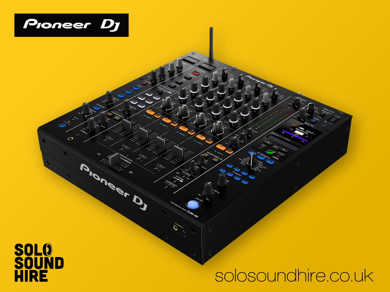 Rent Pioneer CDJ 2000 NXS2 (Pair) + Allen & Heath Xone 92 DJ Mixer