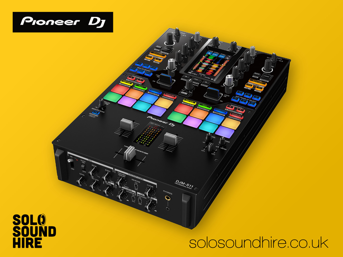 Pioneer djm s11 dj mixer