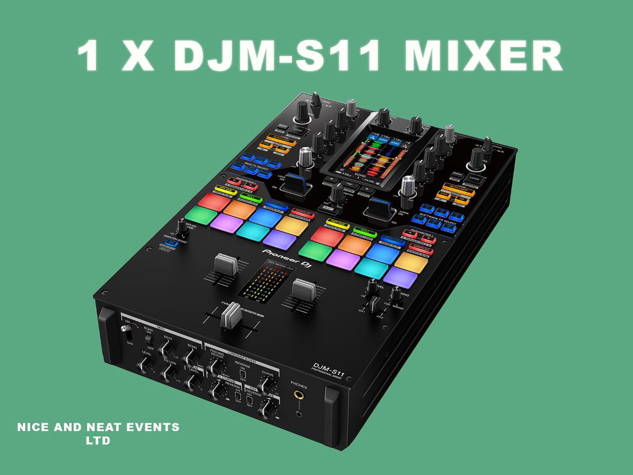 Pioneer djm s11 dj mixer