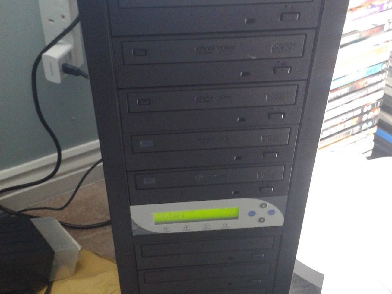 Pioneer dvd/cd multi copier & duplicator burner