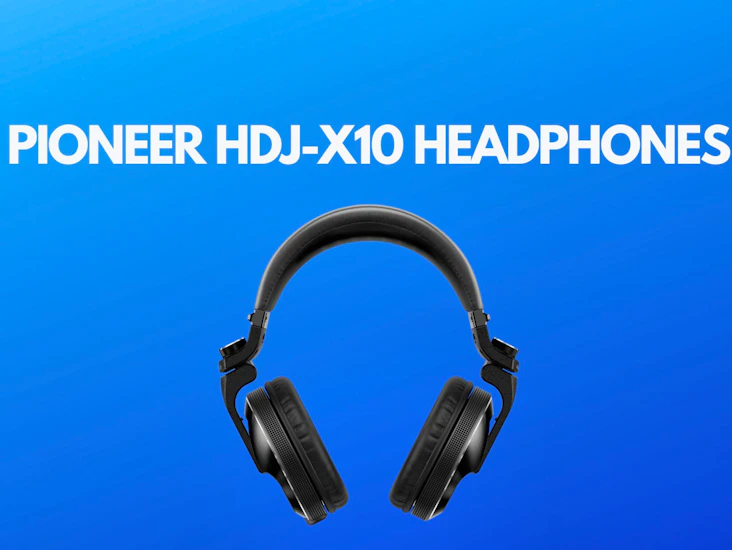 Pioneer hdj-x10 headphones dj audio