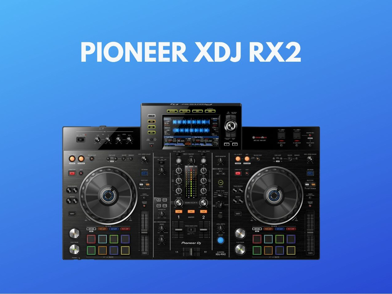 Pioneer xdj rx2 all in one pro dj system for rekordbox 