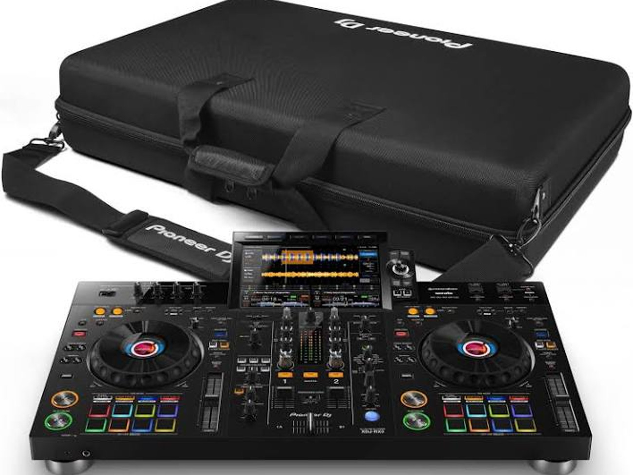 Pioneer xdj rx3 / soft travel case + x2 mic (optional)