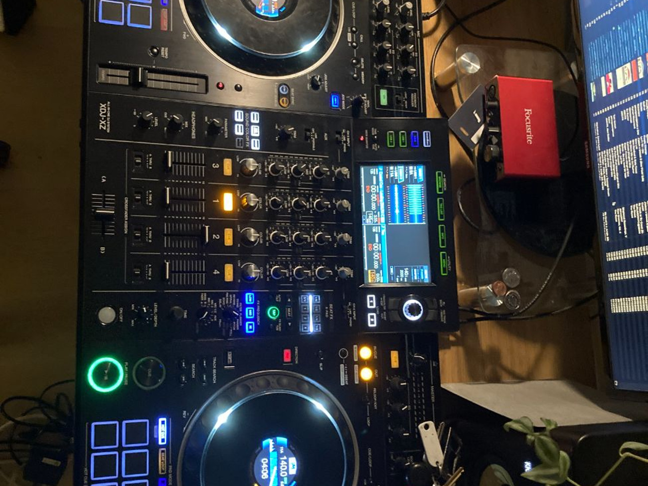 Pioneer xdj xz with flight case