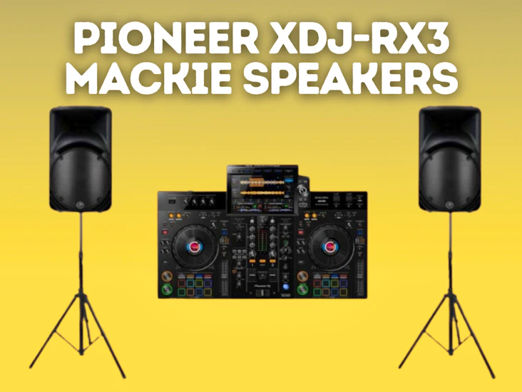 Pioneer xdj-rx3 + mackie 450 speakers