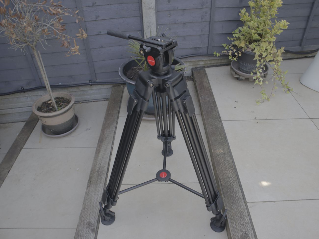 Polam-foto video tripod with fluid head