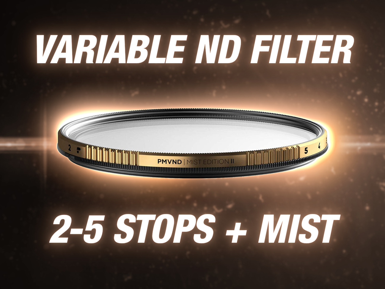 Polarpro variable nd filter 82mm 2/5 stop mist edition ii