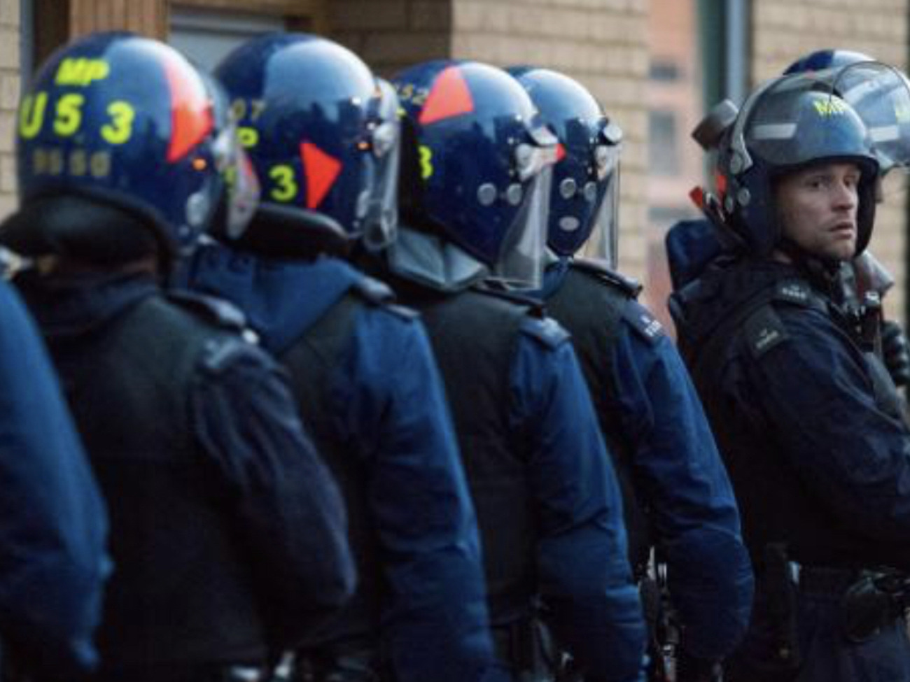 Police raid uniform