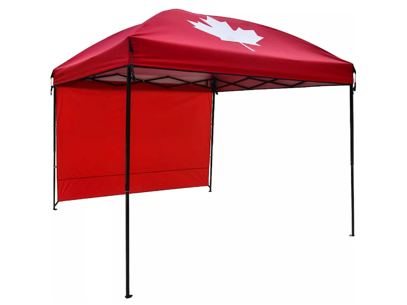 Popup gazebo with sunwall 9 x 9 ft