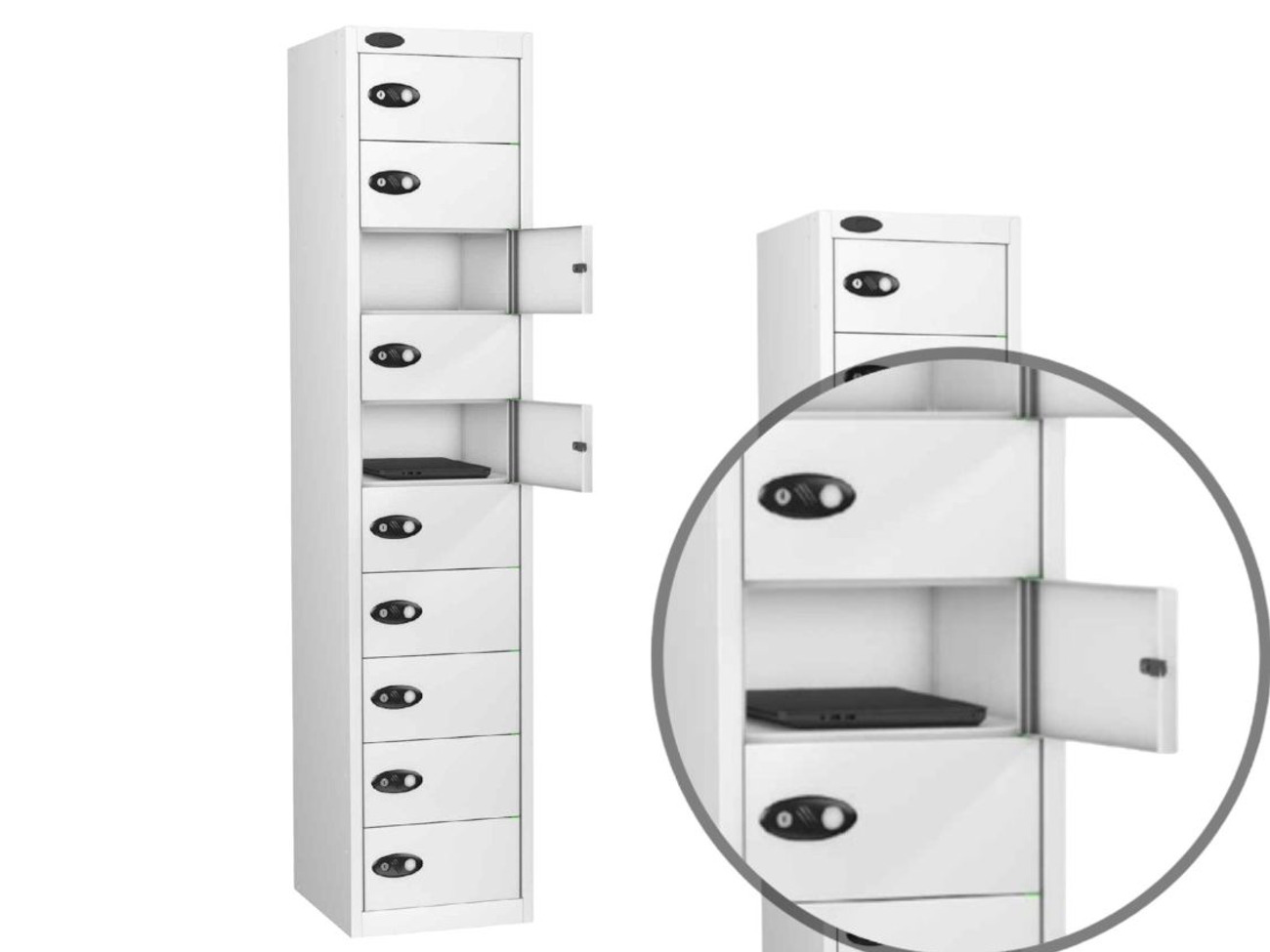 Portable 10 door locker event storage film set party gazebo