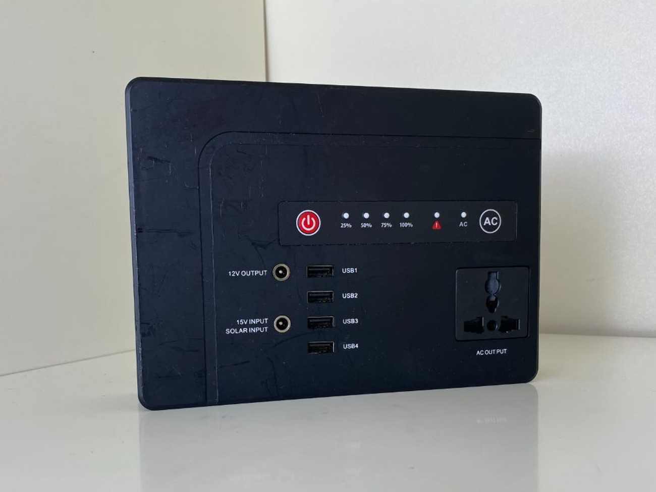 Portable ac mains generator