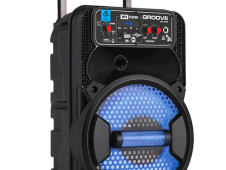 Lightweight portable bluetooth speaker