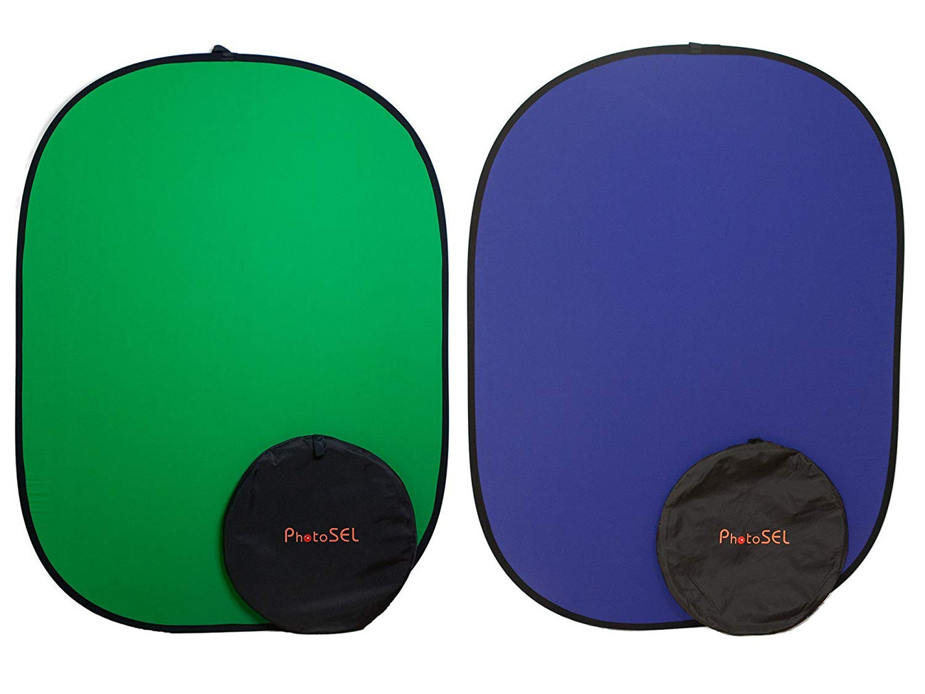 Portable collapsible blue / green screen - chroma key