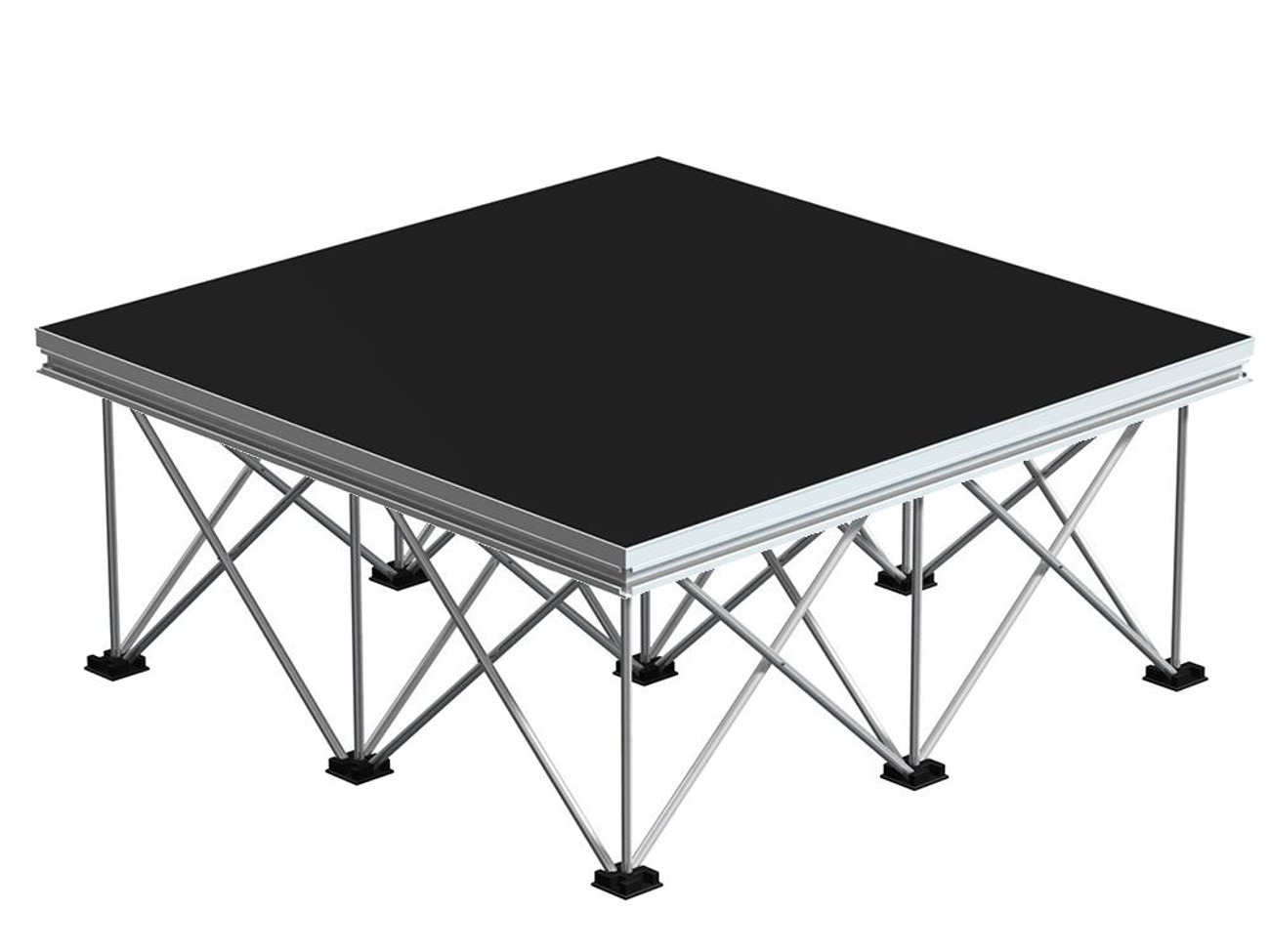 Portable stage platform inc. 40cm riser 750 1x1m 