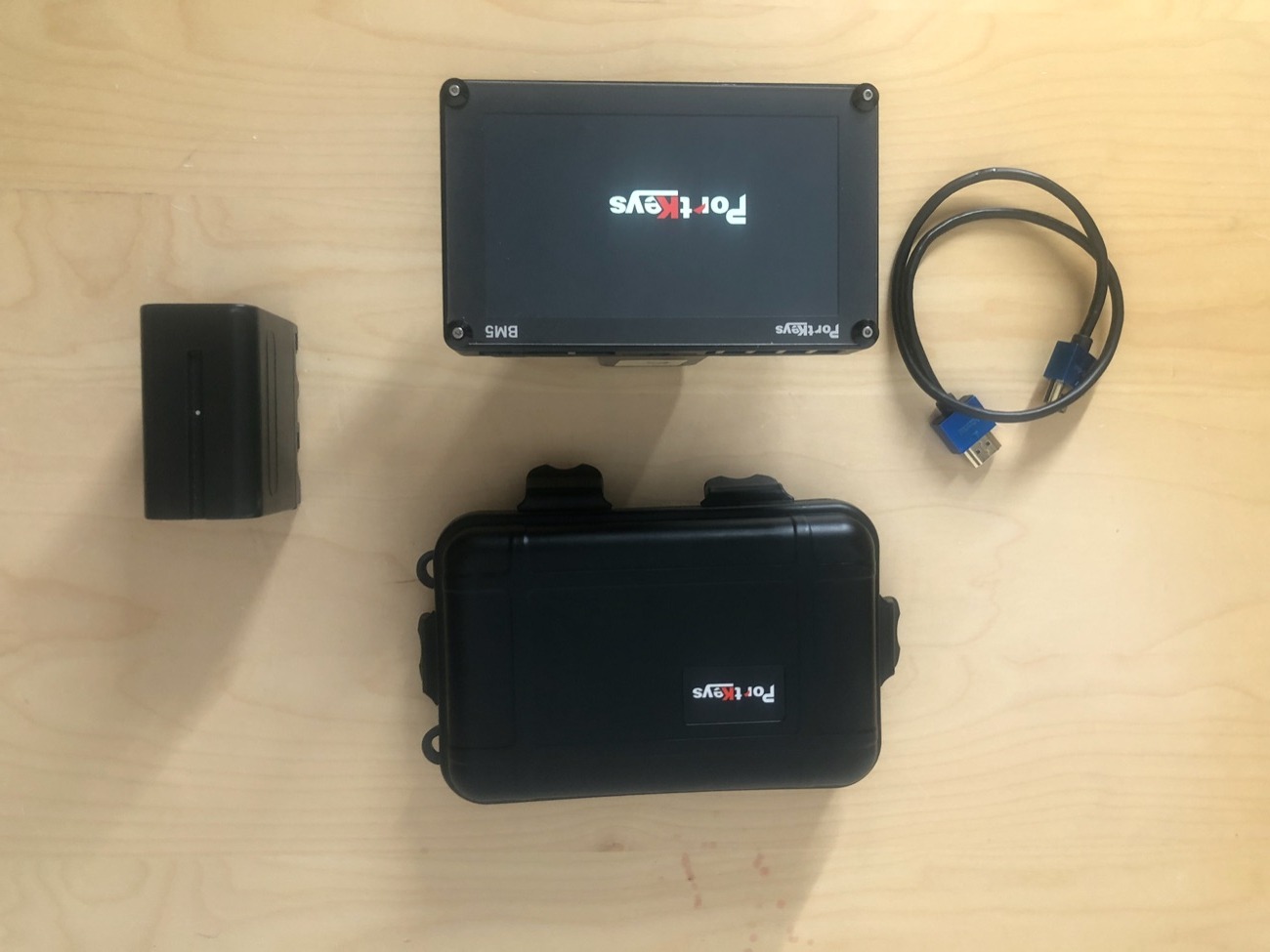 Portkeys bm5 camera monitor - sdi, hdmi