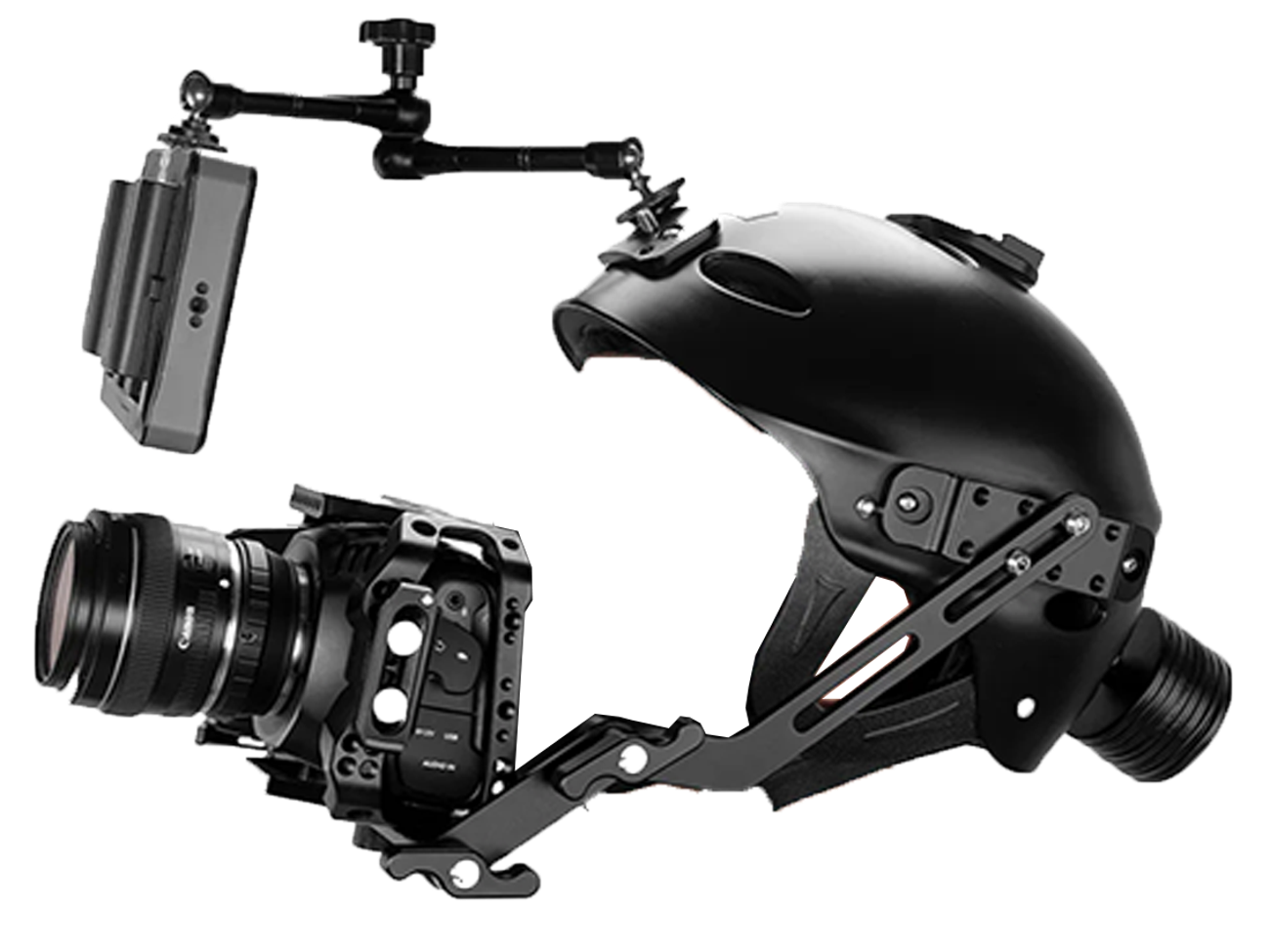 Pov helmet rig 