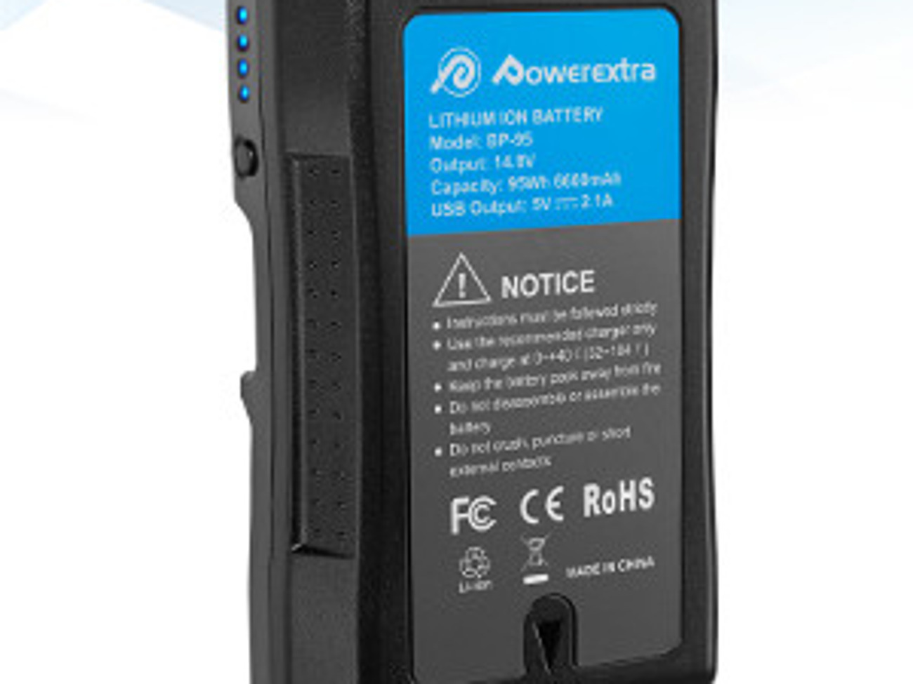 Powerextra v-lock battery 